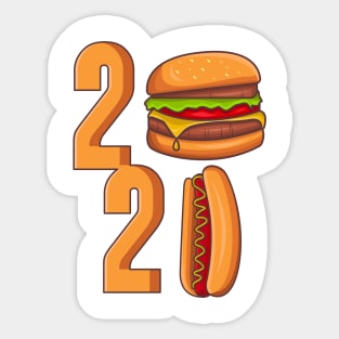 hello 2021 Sticker